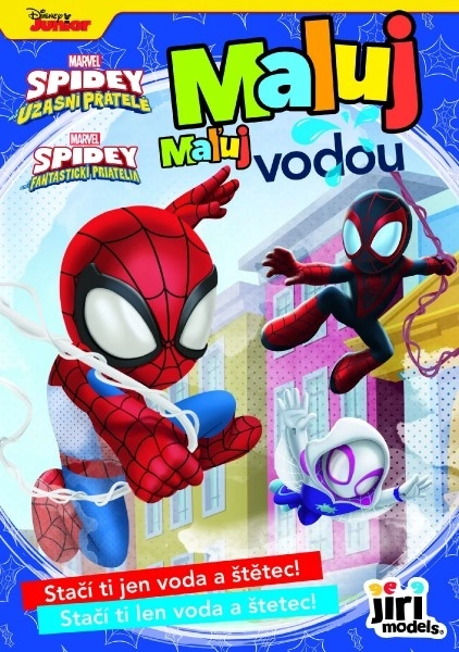 Malbuch Wasserfarben Spidey