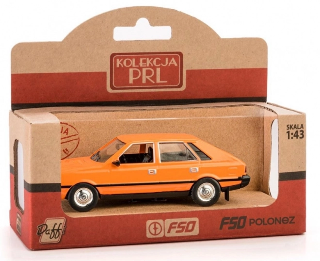 Klassisches FSO Polonez Modellauto - Orange