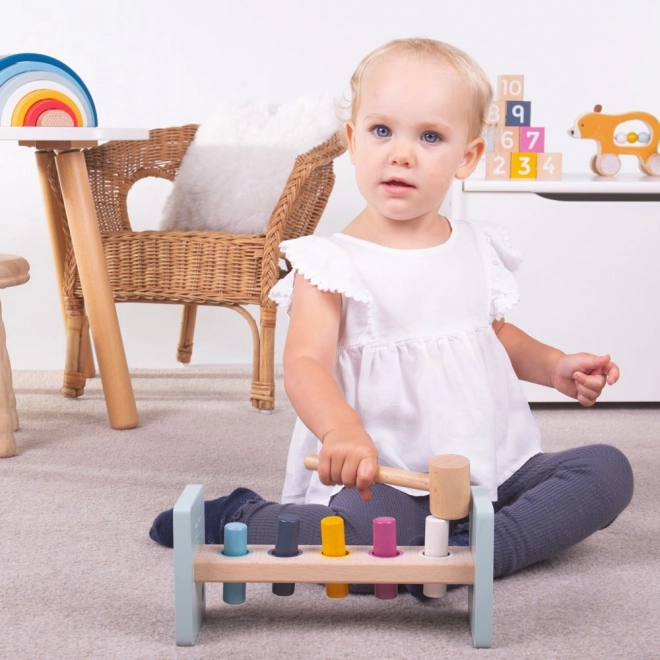 Bigjigs Toys Holz-Klopfspielzeug