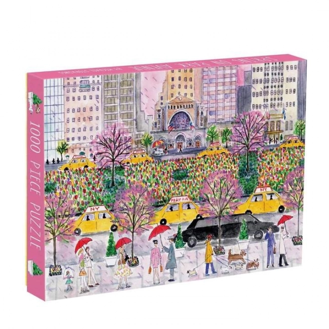 Galison Puzzle Spring auf der Park Avenue 1000 Teile