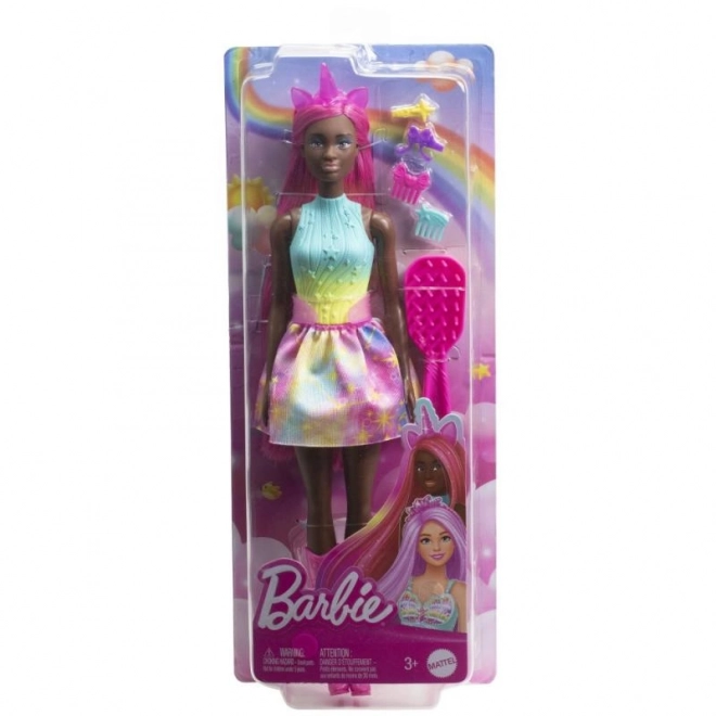 Barbie Märchenhafte Puppe mit langen Haaren - Einhornfee