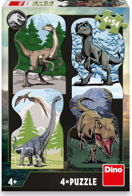 Puzzle JURASSIC WORLD 4x54 Teile