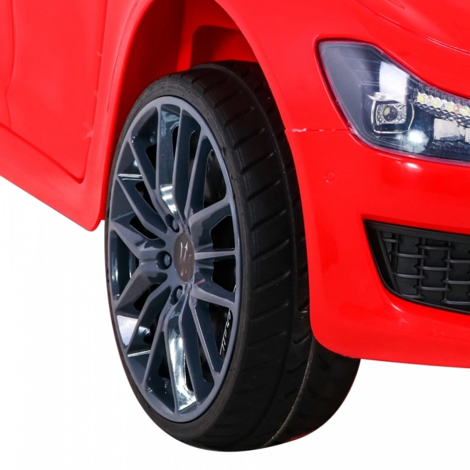 Maserati Ghibli Batterie für Kinder Rot + Fernsteuerung + Langsamer Start + EVA + MP3 USB + LED-Diode
