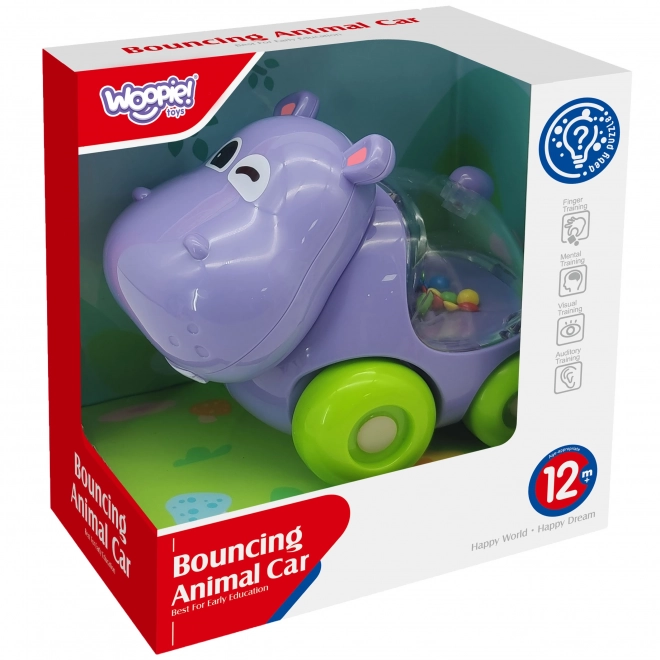 Woopie Baby Rassel-Hippo Fahrzeug