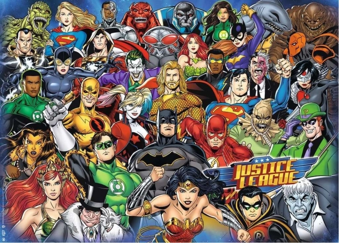 Puzzle 1000 Teile DC Comics von Ravensburger