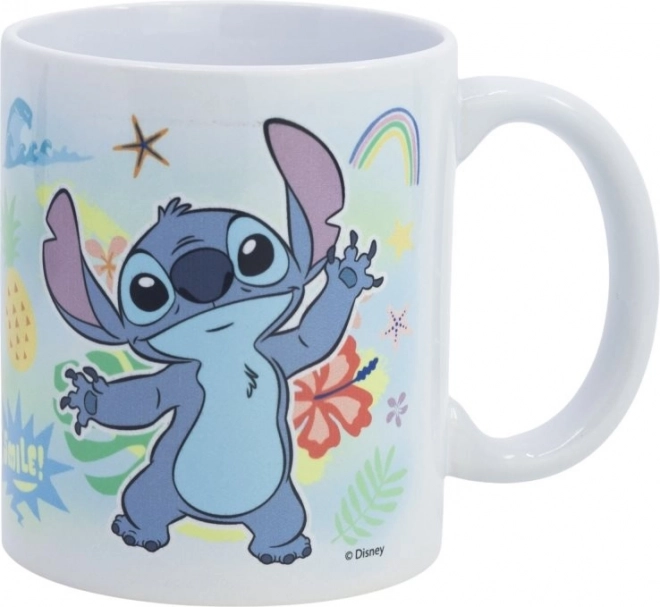 Keramiktasse mit Stitch-Motiv 325 ml