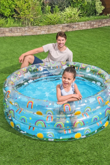 Bestway aufblasbarer Pool Obstmotiv 150 x 53 cm