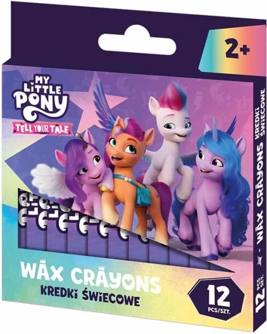 Wachsmalstifte 12 Stk My Little Pony ASTRA