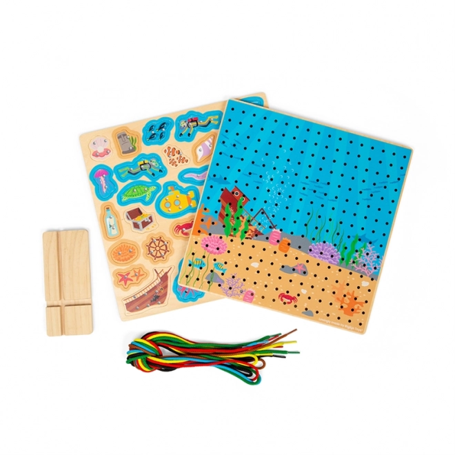 Bigjigs Toys Meer Fädelspiel