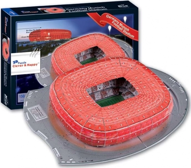 3D-Puzzle Allianz Arena Stadion - FC Bayern München