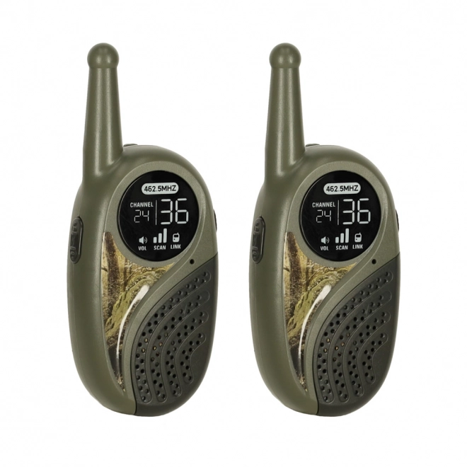 Walkie Talkie Set für Kinder in Khaki