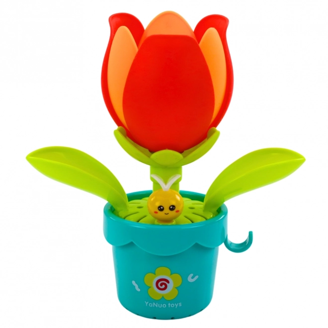 Interaktives Blumenbewässern