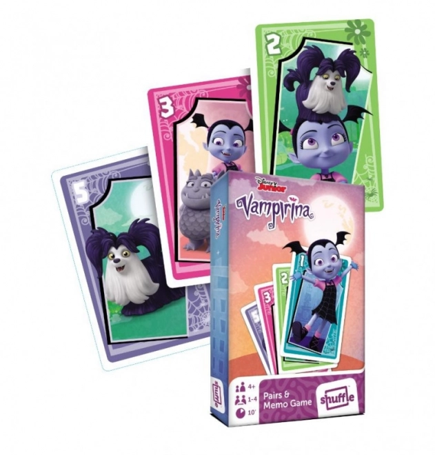 Piotruś- und Memo-Kartenspiel Vampirina