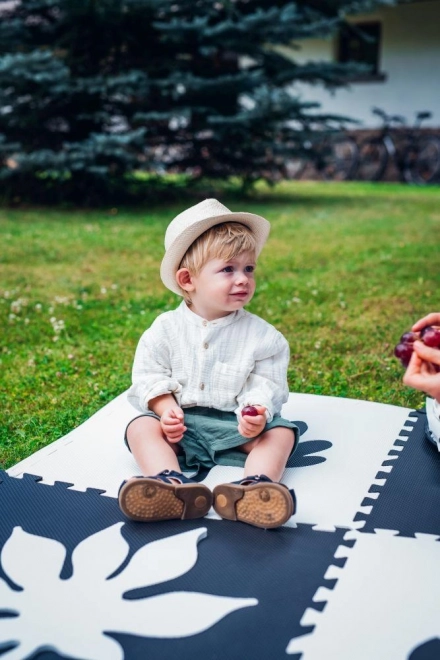 Spielmatte aus Schaumstoff MoMi Feli Schwarz