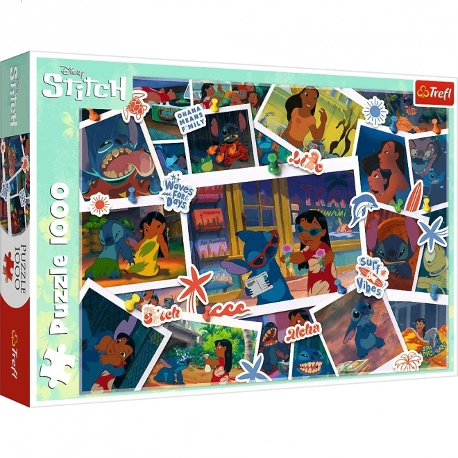 Puzzle 1000 Teile Lilo und Stitch Süße Erinnerungen