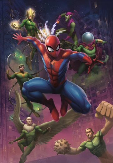 Puzzle 1000 Teile Spiderman