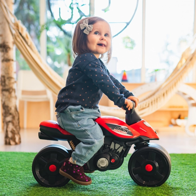 Falk Kinderfahrzeug Rennen Rot Breite Räder