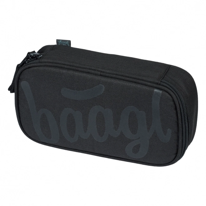 Schulmäppchen Etui Skate Uni Schwarz
