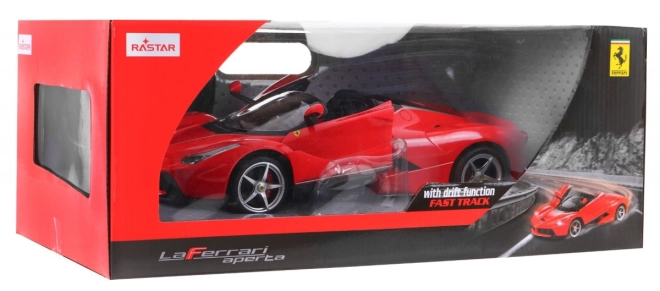 Ferrari LaFerrari Aperta RASTAR Modell 1:14 Auto mit Fernsteuerung + 2,4 GHz Fernbedienung – Rot