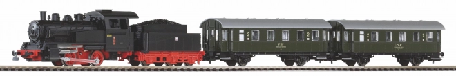 Piko Starterset Personenzug mit Dampflokomotive Oi2 und Tender PKP III