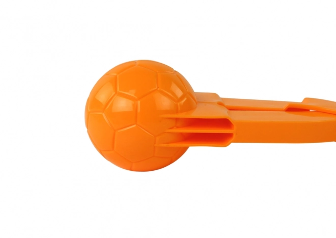 Schneeballformer Schneemaschine Ballmuster Orange