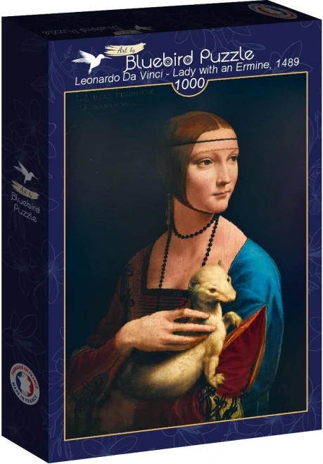 Bluebird Puzzle Dame mit Hermelin 1000 Teile