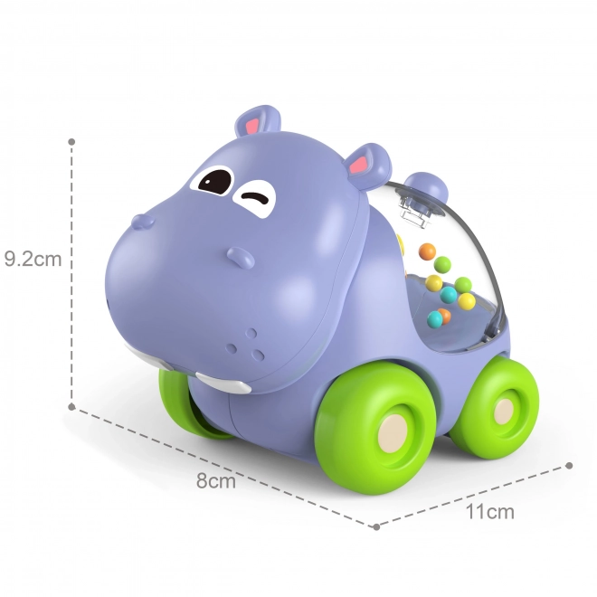 Woopie Baby Rassel-Hippo Fahrzeug
