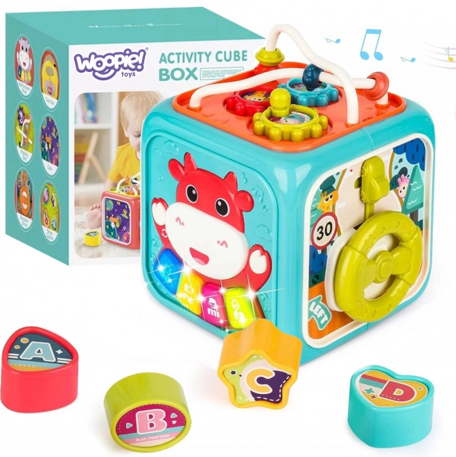 Interaktive Montessori-Würfel 6w1 von Woopie