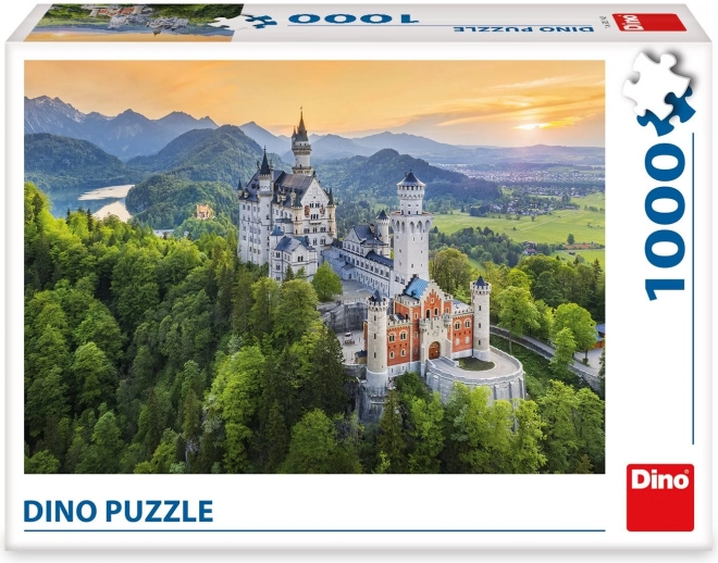 Puzzle Frühling Neuschwanstein 1000 Teile