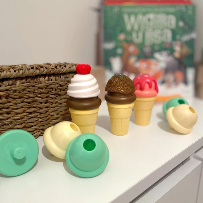 Woopie Eiscreme-Machset mit 15 Teilen