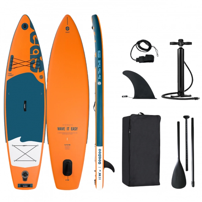 Aufblasbares SUP-Board Beach Dolphin Orange