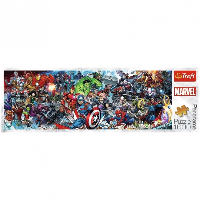 Panorama-Puzzle 1000 Teile Marvel The Avengers