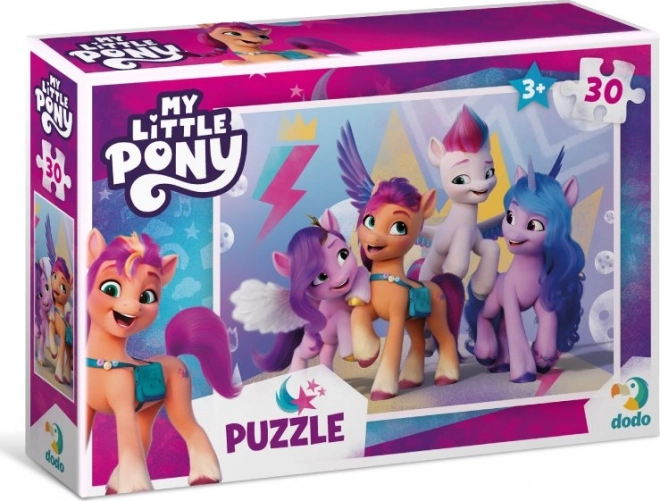 DODO Puzzle Meine kleine Pony: Freunde 30 Teile