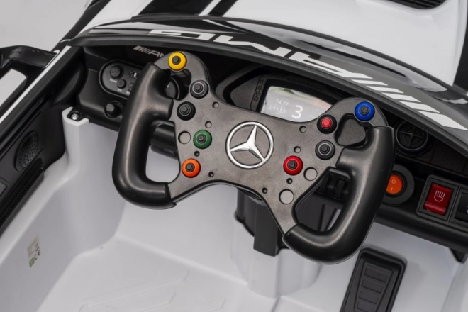 Elektrisches Spielzeugauto Mercedes AMG GT3 Weiß