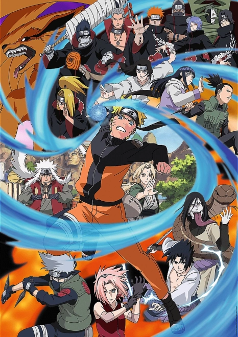 Puzzle Naruto Shippuden 1000 Teile