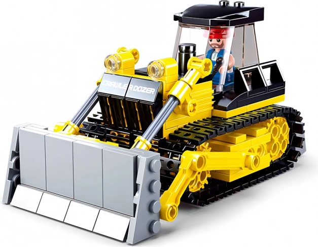 Realistischer Ketten-Bulldozer