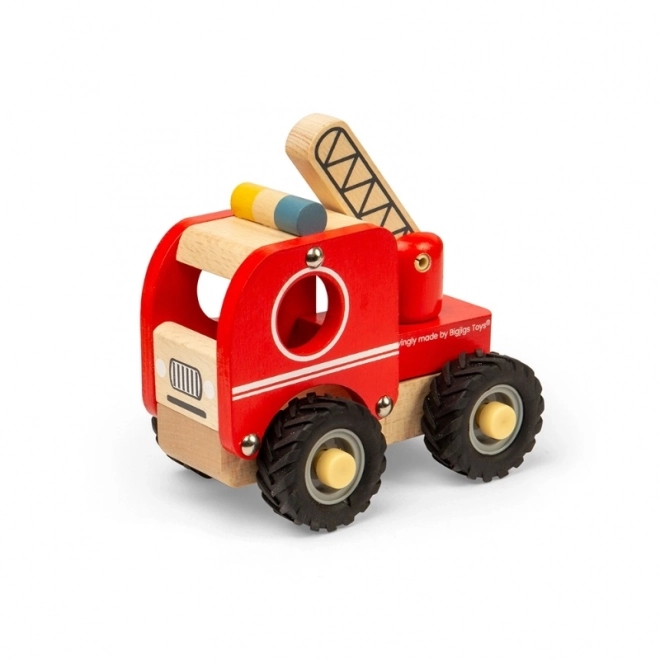 Bigjigs Toys Feuerwehrwagen Holz