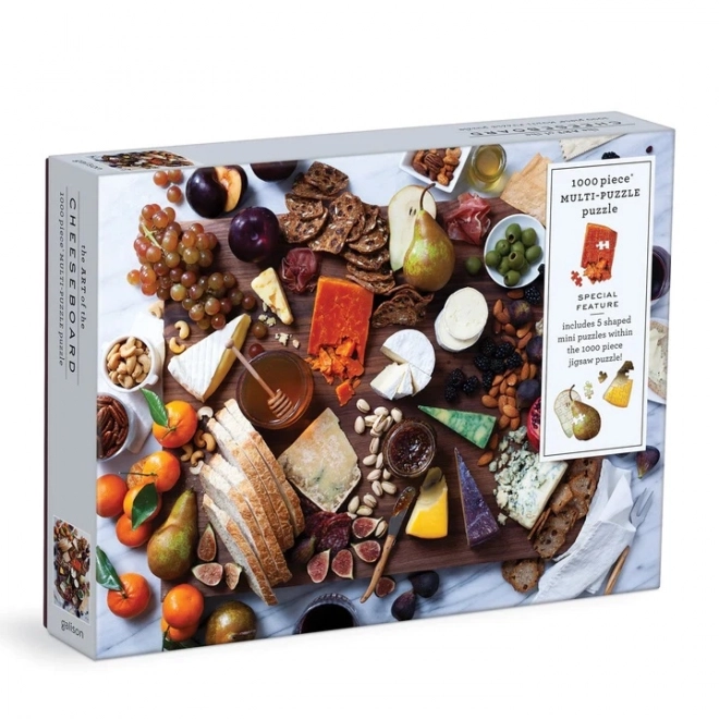 Galison Puzzle Käse-Degustationsbrett 1000 Teile