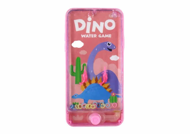 Wasser-Geschicklichkeitsspiel Konsole Telefon Dinosaurier Rosa