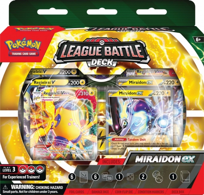 Miraidon EX und Regieleki VMAX League Battle Deck Set