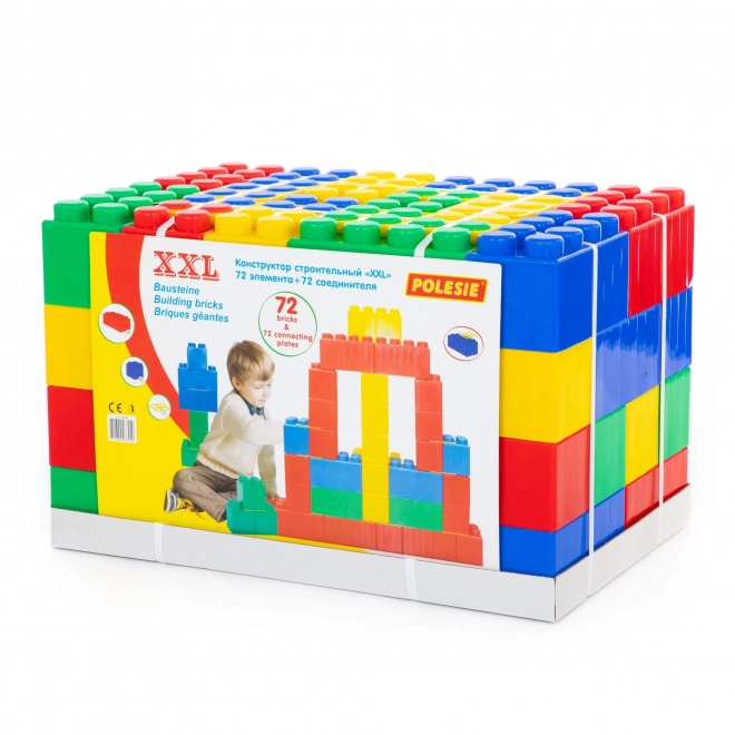Bausteine XXL - 72 Teile