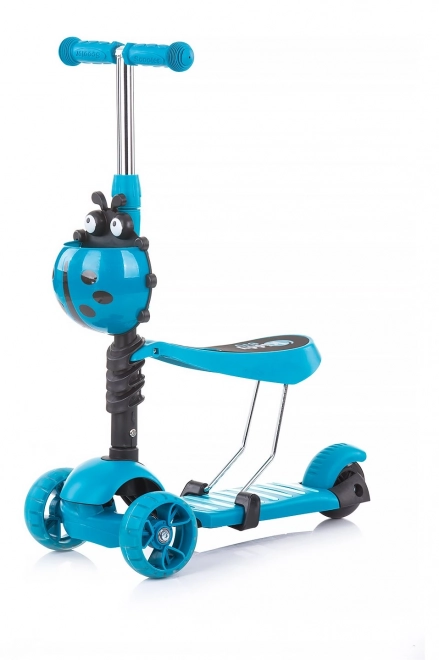 Chipolino Kiddy Evo Scooter 2-in-1 Lila Graffiti