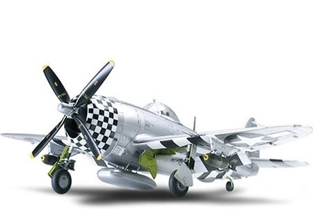 Modellkunststoffflugzeug P-47D Thunderbolt Bubbletop