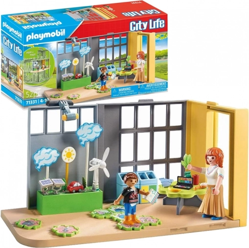 Playmobil Schule: Umweltunterricht – 52-teiliges Set