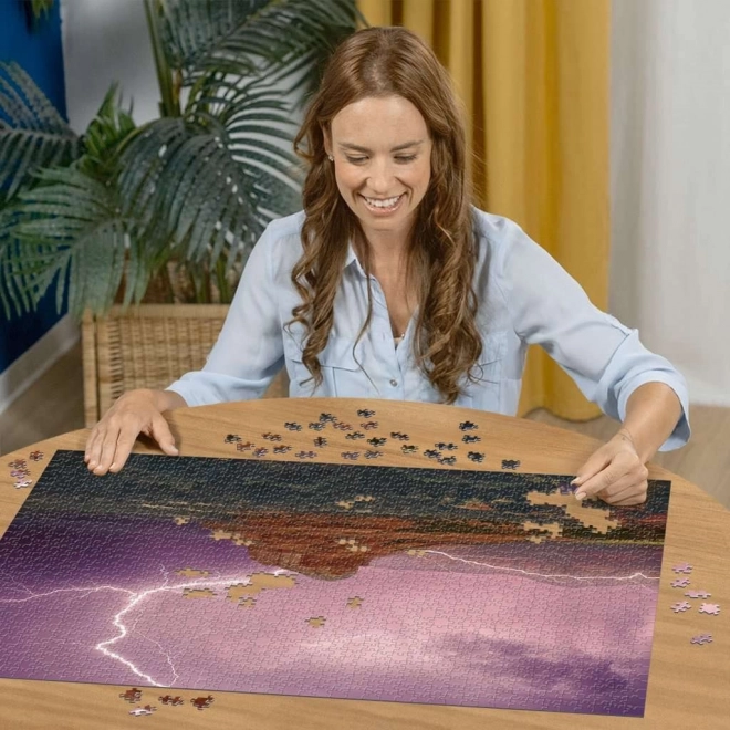 Ravensburger Puzzle Pinker Sturm 500 Teile