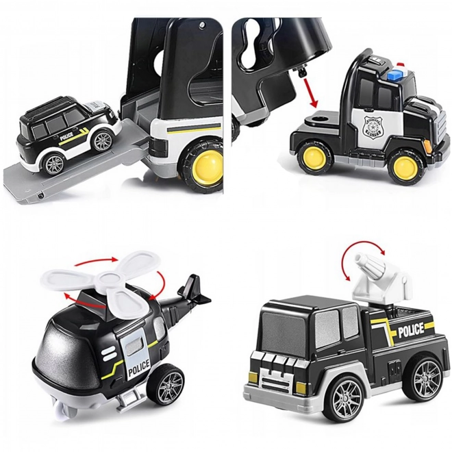 Woopie policia abschleppwagen set