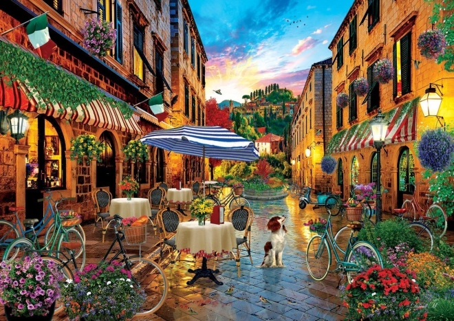 Puzzle Italien mit dem Rad 2000 Teile