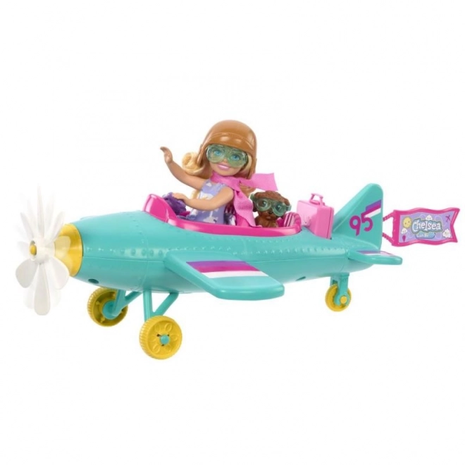 Barbie Chelsea und Flugzeug Spielset