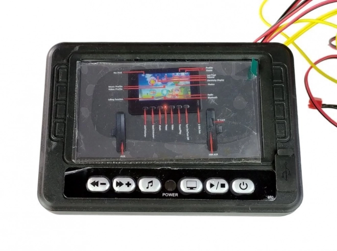 Musikpanel LCD MP4 für Range Rover