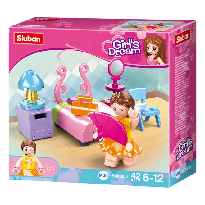 Sluban Girls Dream Schlafzimmer Baustein-Set